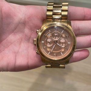 100% authentic Michael kors rose gold watch